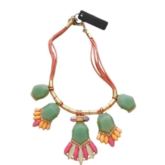 J. Crew  Boho Bling Statement Necklace NWT $64 - Picture 1 of 2